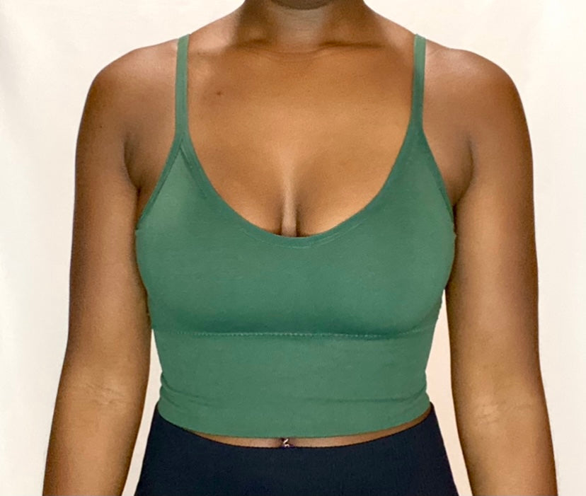 HEBE Seamless Padded Yoga Top - Hebe Fits
